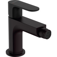 Смеситель Hansgrohe Rebris S для биде по мет. д/у. Matt Black (72212670)
