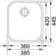 Кухонная мойка Franke Zodiaco ZOX 110-36 (122.0021.441) нержавеющая сталь - монтаж под столешницу - полированная