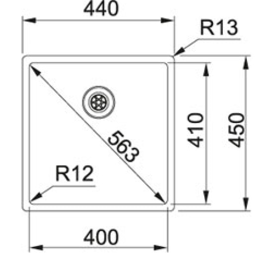 Кухонна мийка Franke Box BXX 210 / 110-40 (127.0369.215) нержавіюча сталь - монтаж врізний, у рівень або під стільницю - полірована