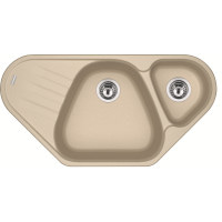 Кухонна мийка Franke Antea AZG 661-E (114.0499.222) гранітна - врізна - кутова - колір Бежевий