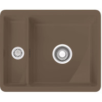 Кухонная мойка Franke Mythos KBK 160 (126.0335.885) керамическая - монтаж под столешницу - цвет Капучино