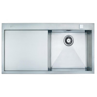 Кухонна мийка Franke Planar PPX 211 TL (127.0203.465) нержавіюча сталь - монтаж врізний або у рівень зі стільницею - полірована - крило зліва