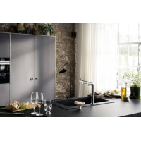 Смеситель Hansgrohe Aqittura M91 FilterSystem 240 1jet кухонный сет из Harmony (76802000) Chrome