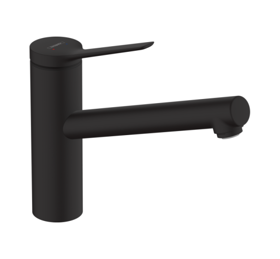 Смеситель Hansgrohe Zesis M33 150 1jet кухонный (74802670) Matt Black