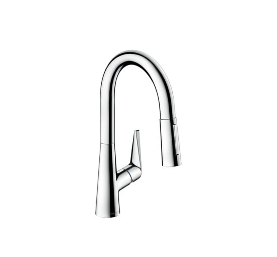 Змішувач Hansgrohe Talis S 160 для кухні з витяжним душем (72815000)