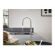 Смеситель Hansgrohe Talis 210 2jet кухонный с вытяжным изливом Sbox (72801800) Stainless Steel