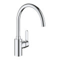 Смеситель для кухни однорычажный GROHE Get хром латунь 31494001