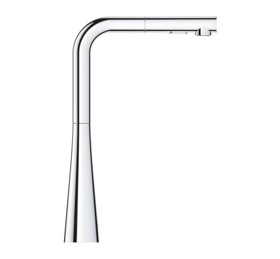 Змішувач для кухні із висувною лійкою GROHE Scala хром латунь 30441000
