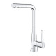 Змішувач для кухні із висувною лійкою GROHE Scala хром латунь 30441000