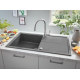 Кран кухонный с выдвижным шлангом GROHE Concetto хром латунь 31483002