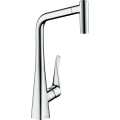 Смеситель hansgrohe Metris для кухонной мойки 14820000 хром