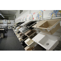Кухонная мойка Franke Sirius SID 611-78 XL (114.0497.955) из тектонайта - врезная - оборотная - цвет Маскарпоне (2 отверстия)