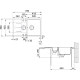Кухонная мойка Franke Basis BFG 651-78 (114.0272.634) гранитная - врезная - оборотная - цвет Сахара