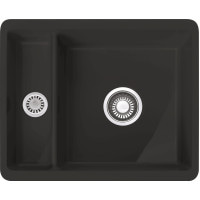 Кухонна мийка Franke Mythos KBK 160 (126.0335.887) керамічна - монтаж під стільницю - колір Онікс
