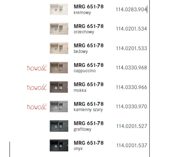 Кухонная мойка Franke MARIS MRG 651-78 оникс 780x500 (114.0381.015)