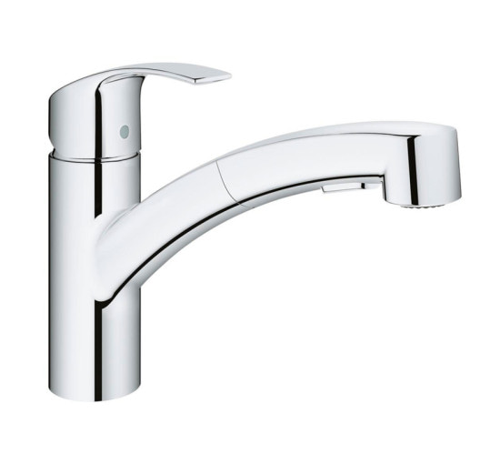 Змішувач для кухні з висувним виливом Grohe Eurosmart 30305000