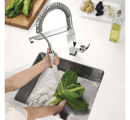 Змішувач для кухні Grohe Eurocube (31395000)
