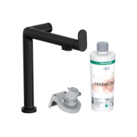 Смеситель Hansgrohe Aqittura M91 FilterSystem 240 1jet кухонный сет из Harmony (76802670) Matt Black