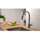 Змішувач Hansgrohe Focus 240 2jet для кухні з висувним виливом (31815000)