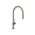 Смеситель Hansgrohe Talis 210 1jet кухонный с вытяжным изливом Sbox Stainless Steel (72803800)