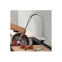 Змішувач Hansgrohe M42-H220 для кухні 2Jet з висувним виливом Sbox Chrome (71820000)