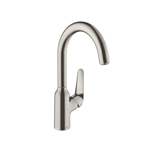 Смеситель Hansgrohe M421-H220 (71802800) Stainless Steel Finish