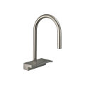 Смеситель Hansgrohe Aquno Select M81 170 3jet кухонный с вытяжным изливом (73837800) Stainless Steel Finish