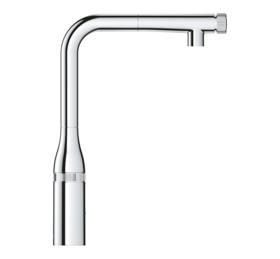 Смеситель для кухни с выдвижной воронкой GROHE Accent SmartControl хром латунь 30444000