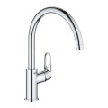 Змішувач для кухні одноважільний GROHE BauFlow хром латунь 31230001