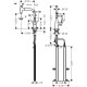 Смеситель hansgrohe Metris Select M71 для кухонной мойки, хром 73802000