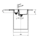 Кухонна мийка Franke Sirius SID 651-78 (114.0497.987) з тектонайта - врізна - оборотна - колір Маскарпоне (2 отвори)