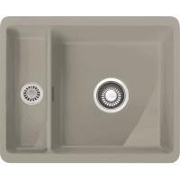 Кухонна мийка Franke Mythos KBK 160 (126.0380.347) керамічна - монтаж під стільницю - колір Сірий матовий