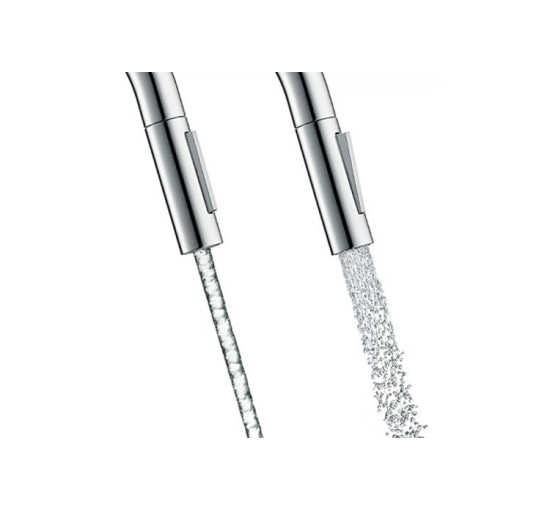 Смеситель Axor Starck 270 для кухни с вытяжным изливом Polished Gold Optic (10821990)