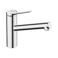 Змішувач Hansgrohe Zesis M33 150 1jet кухонний CoolStart, EcoSmart (74813000) Chrome