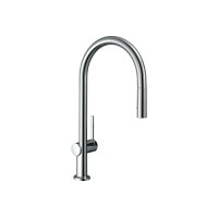 Змішувач Hansgrohe Talis M54 210 2jet кухонний ECO з витяжним виливом (72842000)