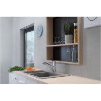 Змішувач Hansgrohe M427-H150 для кухні з висувним виливом (71814000)