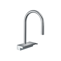 Змішувач Hansgrohe Aquno Select M81 170 3jet кухонний з витяжним виливом (73837000)