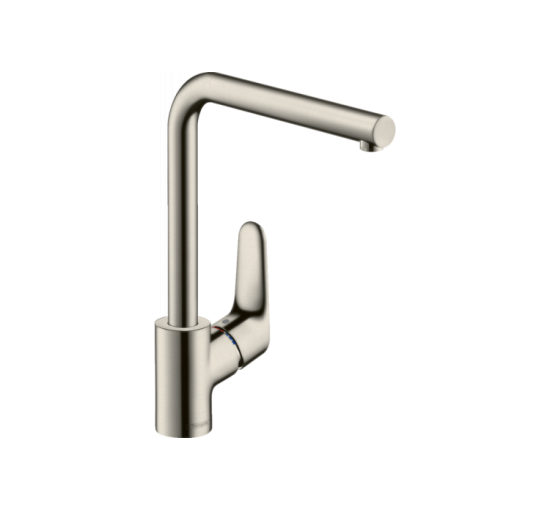 Змішувач Hansgrohe Focus 280 для кухні Stainless Steel Finish (31817800)