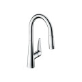 Змішувач Hansgrohe Talis M51 200 2jet для кухні з витяжним виливом (72813000)