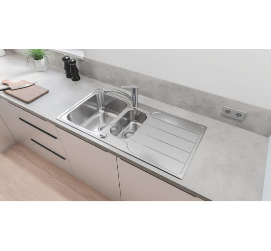 Змішувач для кухні одноважільний GROHE Start хром латунь 31138002