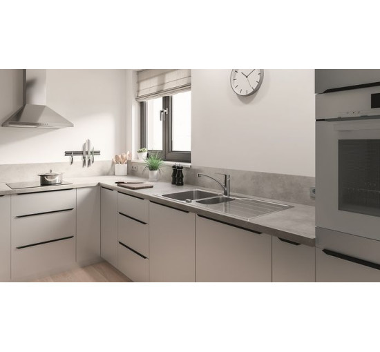 Змішувач для кухні одноважільний GROHE Start хром латунь 31138002