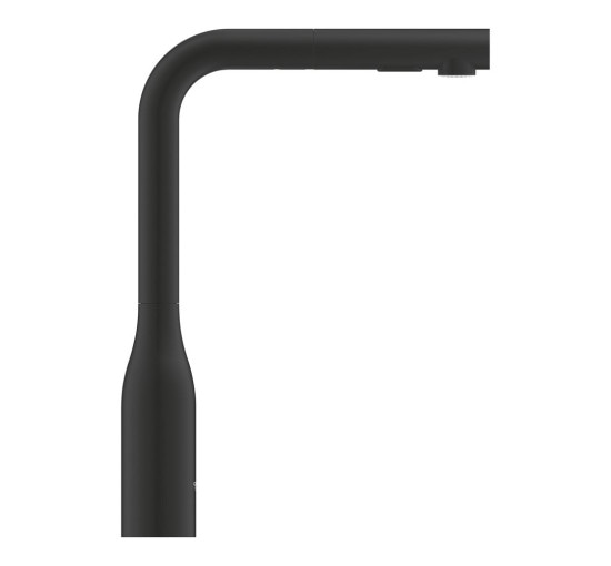 Смеситель для кухни с выдвижной воронкой GROHE Essence черный латунь 30504KF0