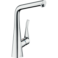 Смеситель hansgrohe Metris M71 для кухонной мойки, хром 14782000