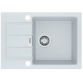 Кухонна мийка Franke Sirius SID 611-62 Slim (114.0497.939) з тектонайта - врізна - оборотна - колір Білий (2 отвори)