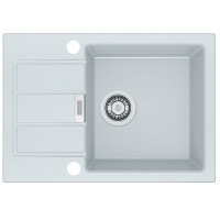 Кухонна мийка Franke Sirius SID 611-62 Slim (114.0497.939) з тектонайта - врізна - оборотна - колір Білий (2 отвори)