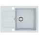 Кухонна мийка Franke Sirius SID 611-62 Slim (114.0497.939) з тектонайта - врізна - оборотна - колір Білий (2 отвори)