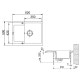 Кухонная мойка Franke Maris MRG 611-62 (114.0565.115) гранитная - врезная - оборотная - цвет Серый камень