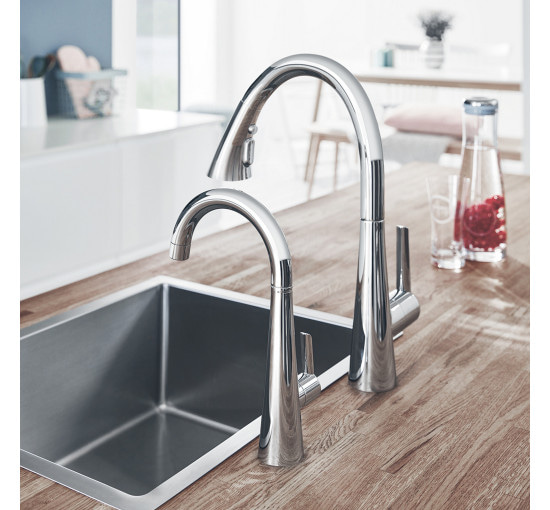 Змішувач для кухні сенсорний Grohe Zedra Touch 30219002