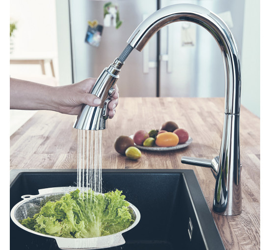 Змішувач для кухні сенсорний Grohe Zedra Touch 30219002