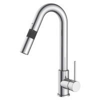 Змішувач для кухні з дозатором Imprese SMART bio хром (ZMK051901151)